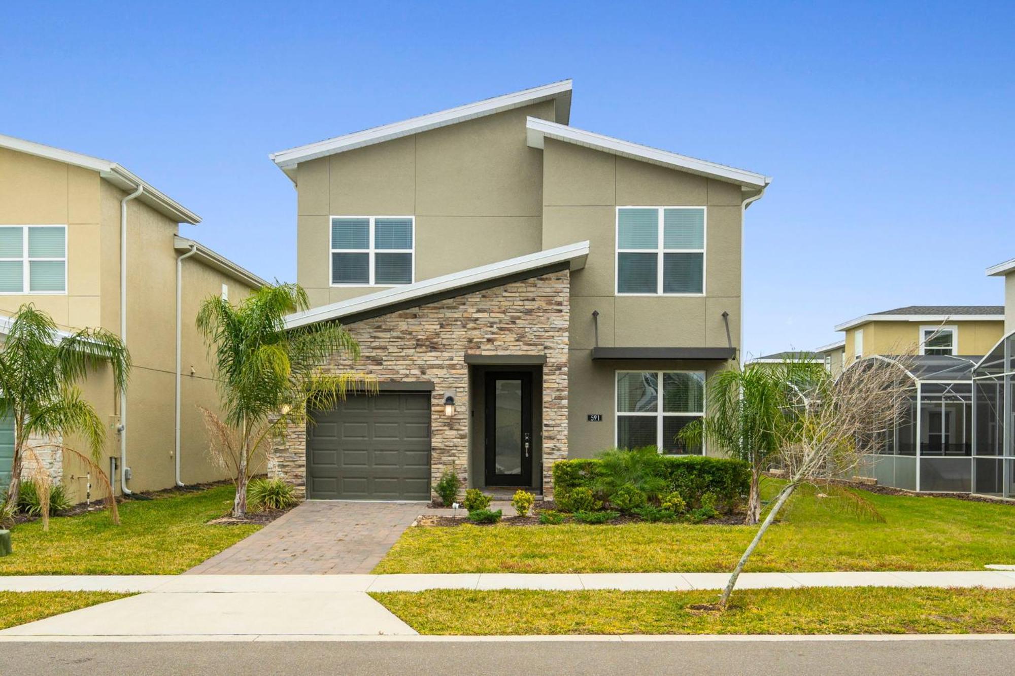 Gorgeous 5 Bd Home W Private Pool Next To Disney Kissimmee Eksteriør bilde