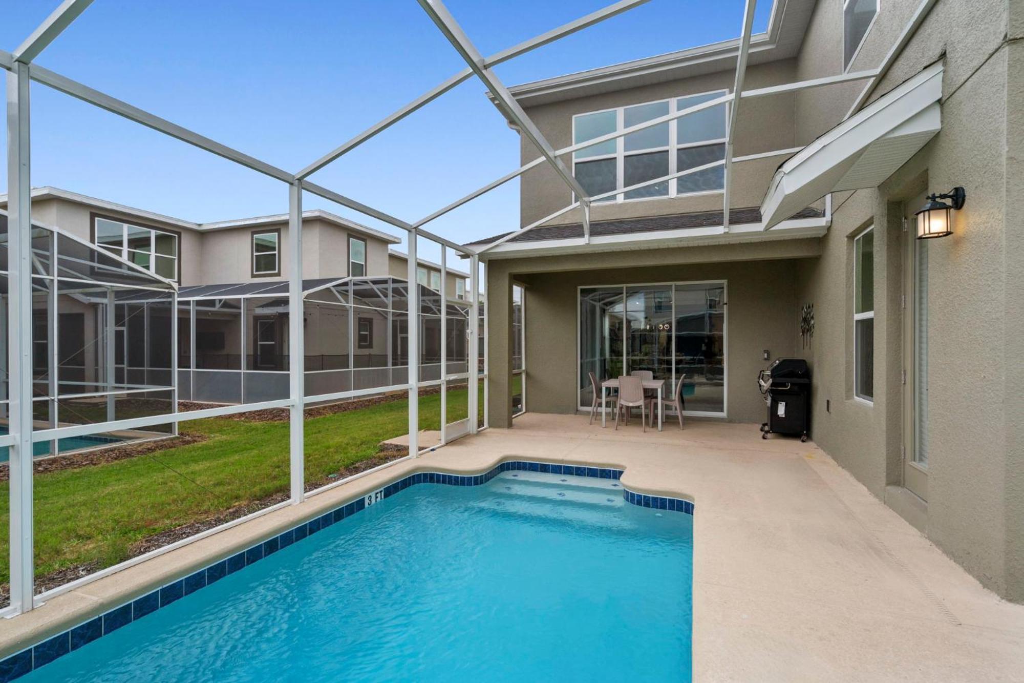 Gorgeous 5 Bd Home W Private Pool Next To Disney Kissimmee Eksteriør bilde