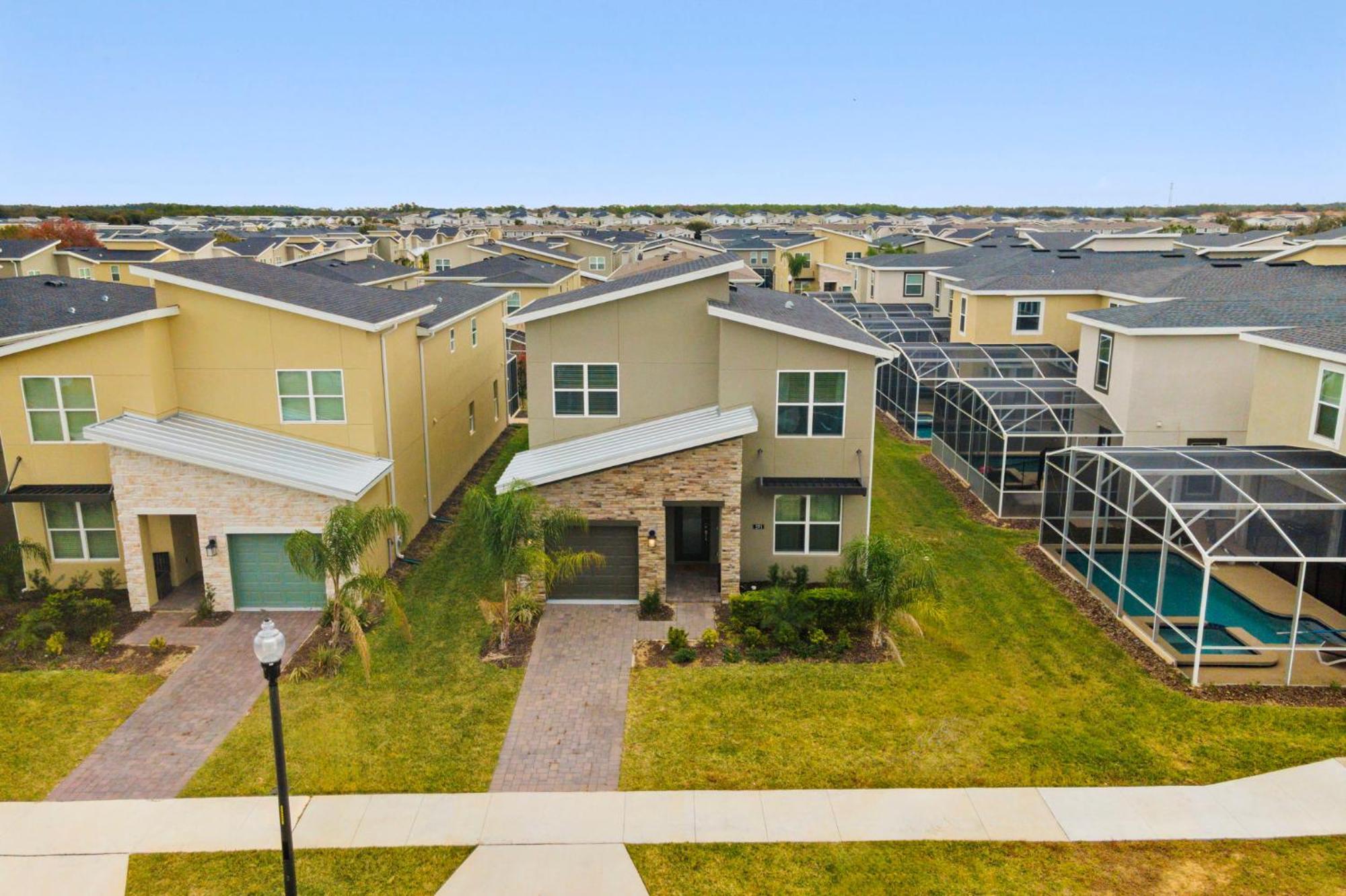 Gorgeous 5 Bd Home W Private Pool Next To Disney Kissimmee Eksteriør bilde